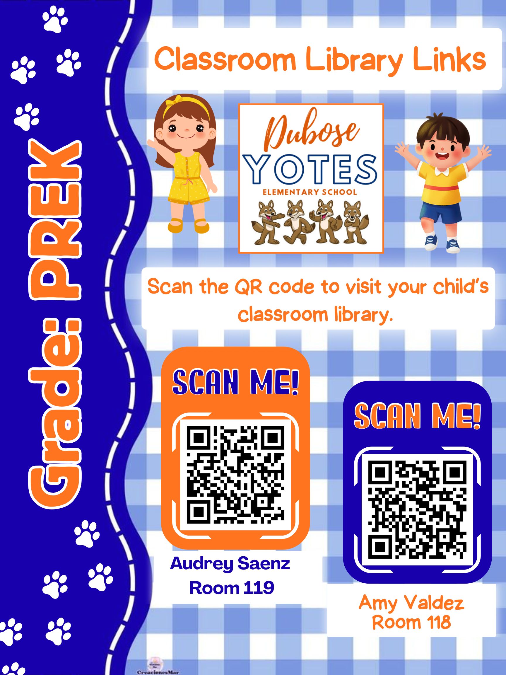 PRE-K LIBRARY LINKS